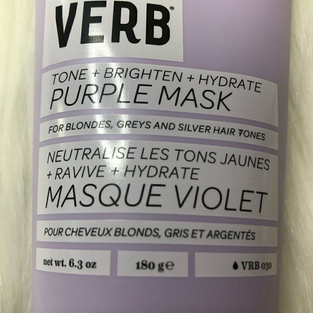 Verb Purple Toning Brightening Hydrating Mask 6.3 - Picture 5 of 5